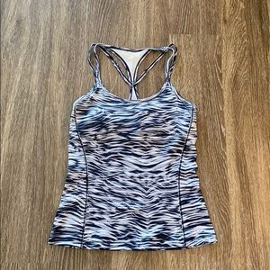 Alo Yoga Tank Top - Zebra Print